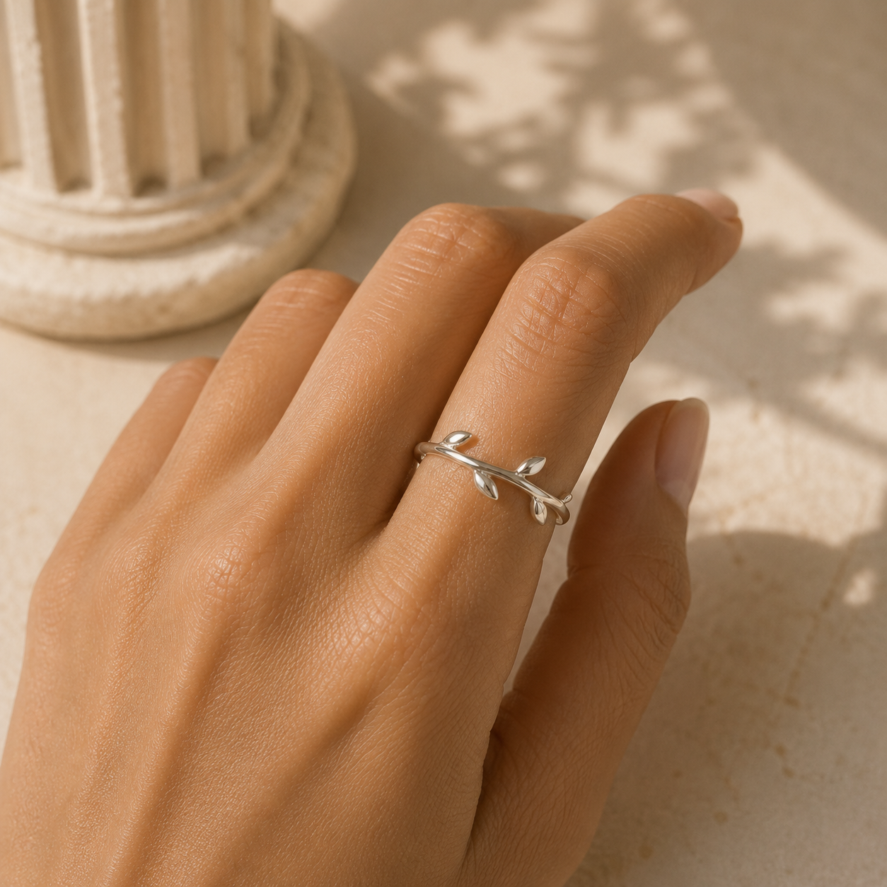 Silver Adjustable Ring