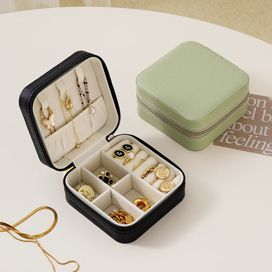 Custom Logo Mini Jewellery Box - Black